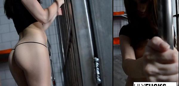  While Being Detained Lily Decides To Finger Her Wet Pussy In Jail